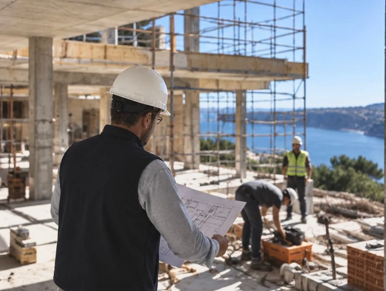 Seguimiento técnico de una obra en Mallorca